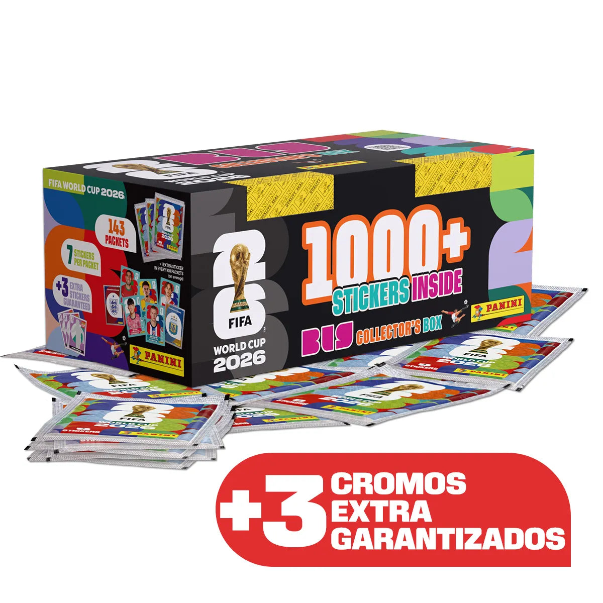 Mundial 2026 – Big Collector’s Box Colección de Cromos de Fútbol