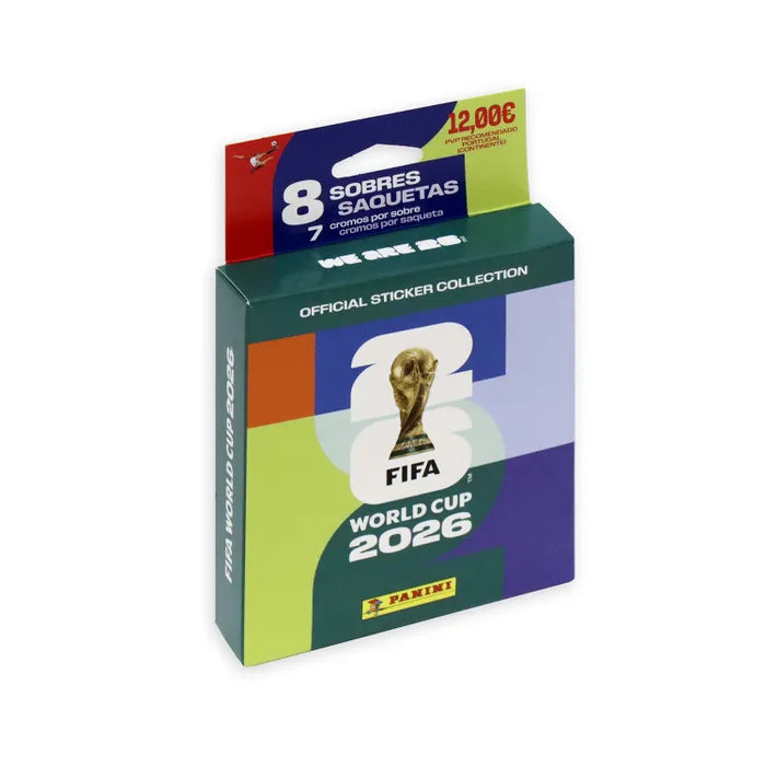 Colección Mundial 2026 – Blister con 8 Sobres de Cromos