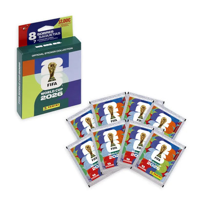 Colección Mundial 2026 – Blister con 8 Sobres de Cromos