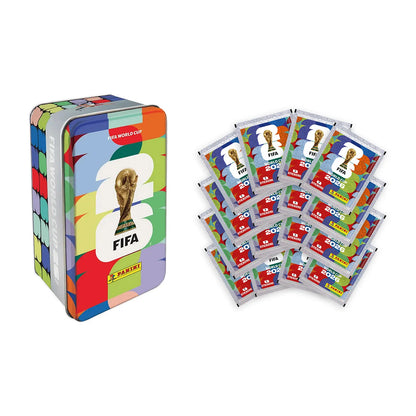 World Cup 2026 Sticker Collection – Tin Box Colección de Cromos