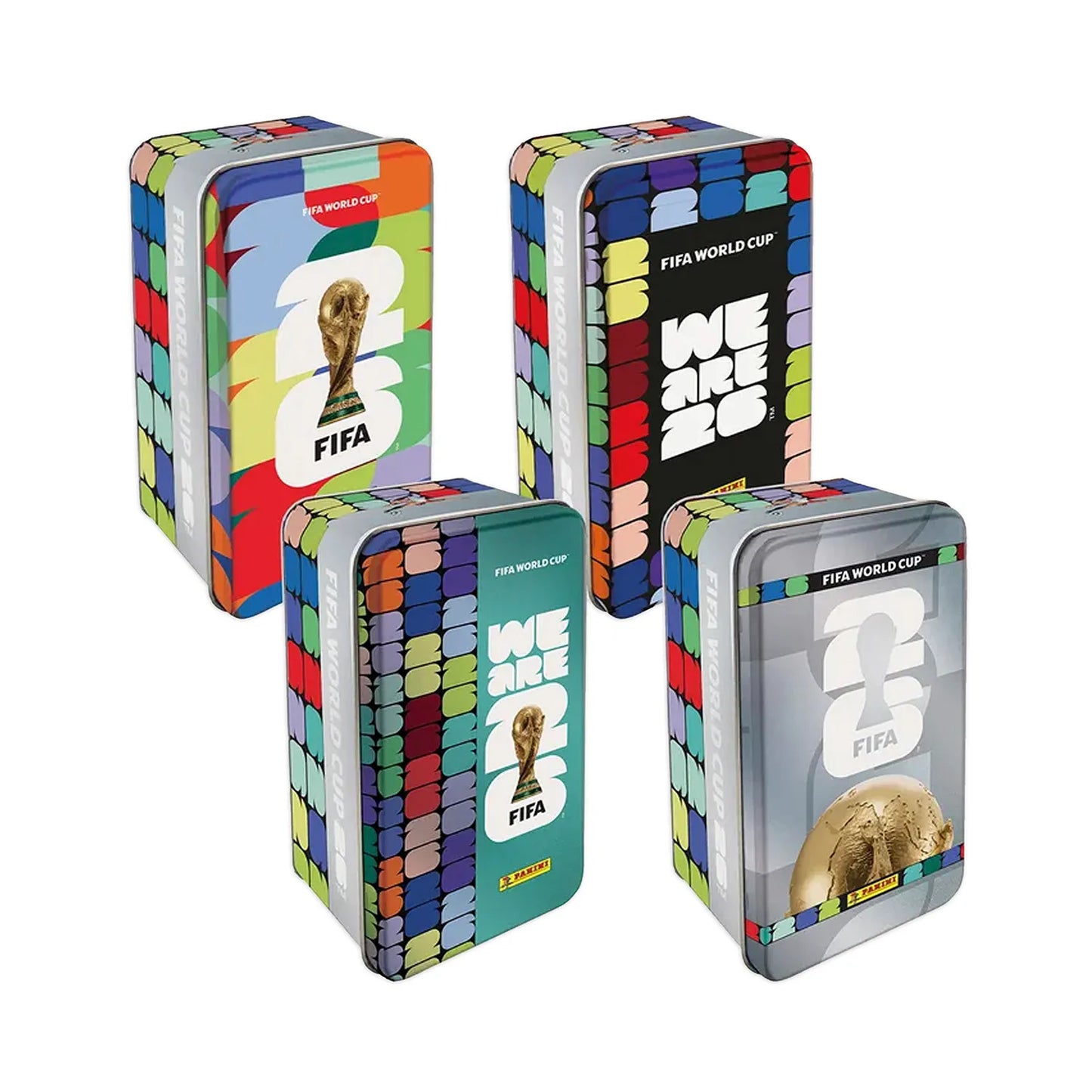 World Cup 2026 Sticker Collection – Tin Box Colección de Cromos