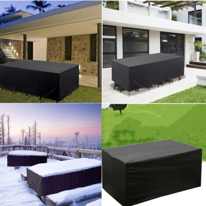 Funda Impermeable para Muebles de Jardín | Protección UV, Lluvia y Polvo para Exterior