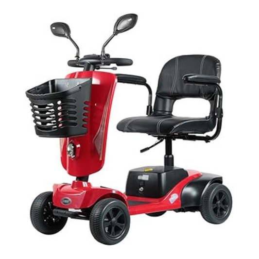 Silla de Ruedas Eléctrica para Adultos – Scooter de Movilidad Ligero, Plegable y Fácil de Usar