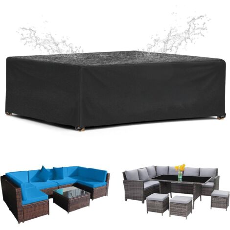 Funda Impermeable para Muebles de Jardín | Protección UV, Lluvia y Polvo para Exterior