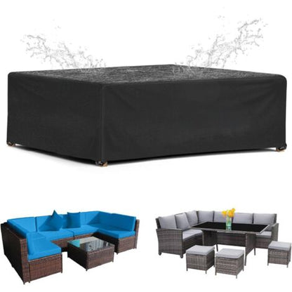 Funda Impermeable para Muebles de Jardín | Protección UV, Lluvia y Polvo para Exterior