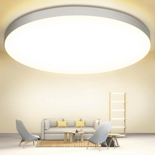 Plafón LED de Techo 24W – 2000LM, IP44, Luz Moderna para Dormitorio, Cocina y Baño