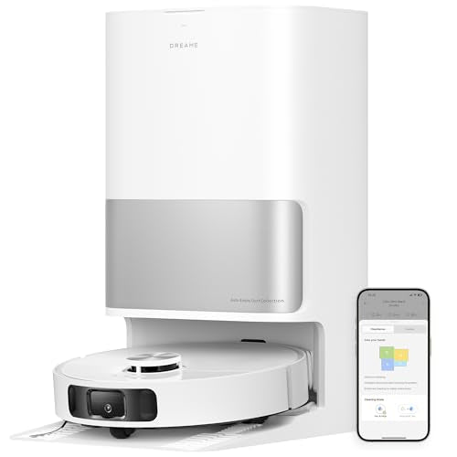 DREAME L10s Ultra Gen 2 Robot aspirador e fregona com RoboSwing MopExtend, 10000 Pa, modo para mascotas, estação base automática, 32 configurações de nível de água, limpieza de alfombras versátil