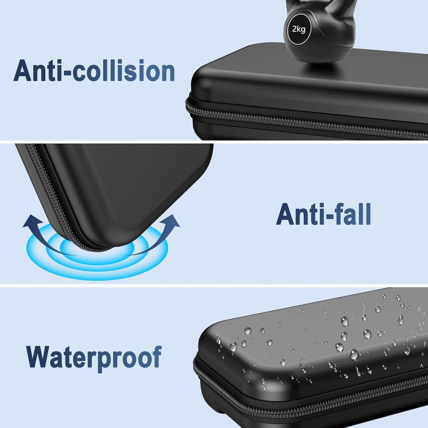 Funda Protectora para Consola Portátil – Estuche de Gran Capacidad con Carcasa y Protección para Mandos