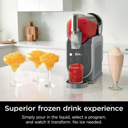 Máquina Profesional de Bebidas Congeladas 72 oz – Preparador de Granizados, Frappés y Bebidas Heladas con 3 Programas