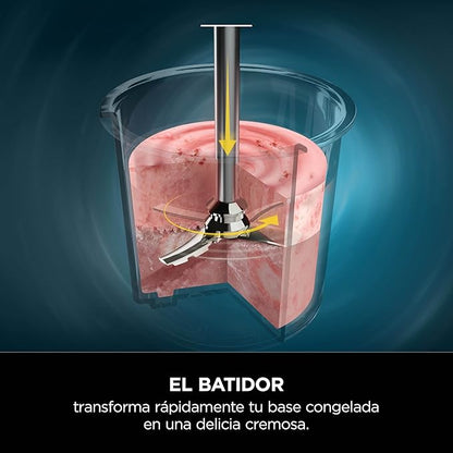 Heladera Multifunción 1,4L – Máquina para Helado, Gelato, Sorbete, Smoothies y Batidos con 7 Programas