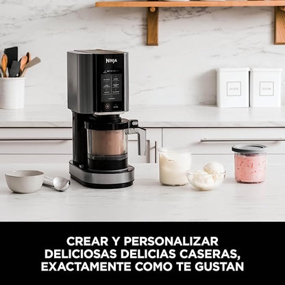 Heladera Multifunción 1,4L – Máquina para Helado, Gelato, Sorbete, Smoothies y Batidos con 7 Programas
