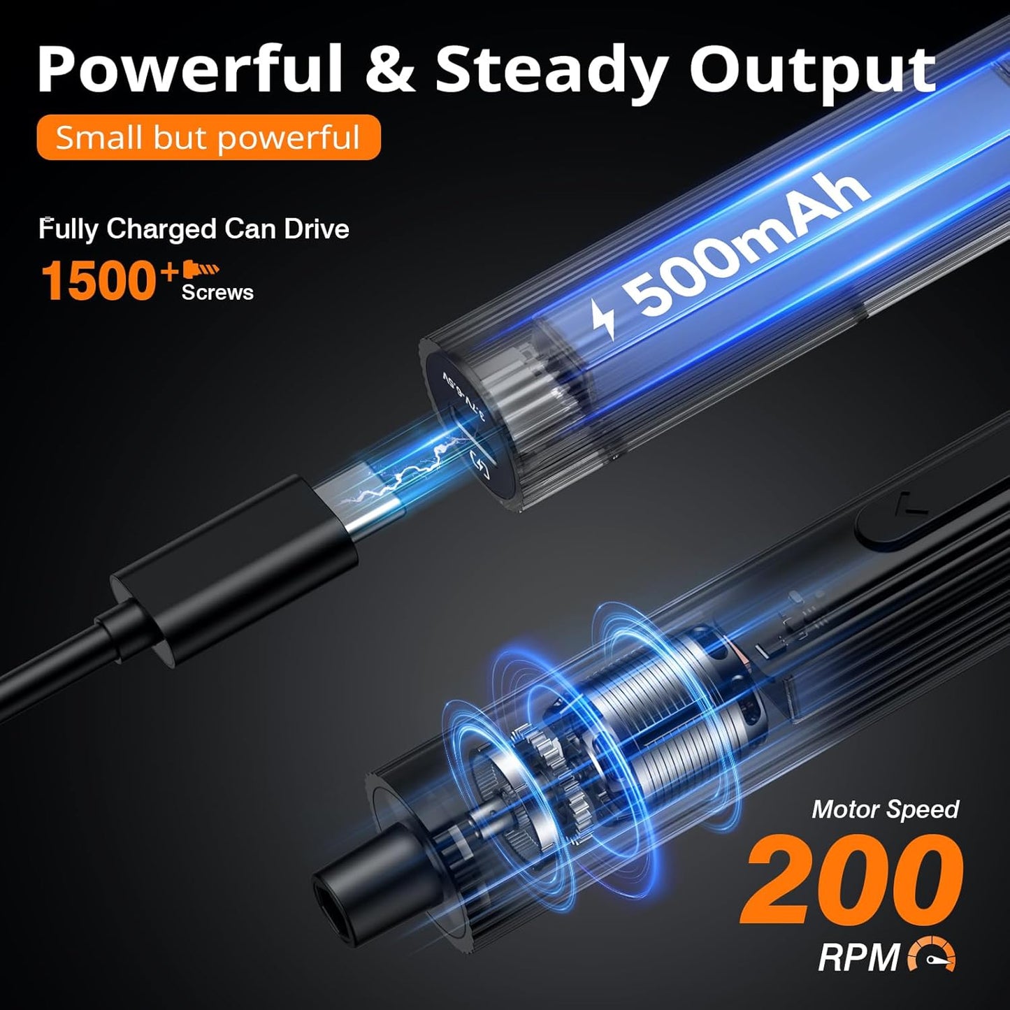 Kit de Destornillador de Precisión 155 en 1 – Mini Destornillador Eléctrico y Manual para Electrónica