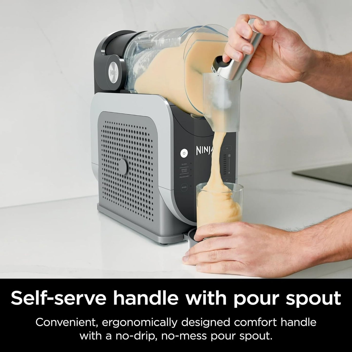 Máquina Profesional de Bebidas Congeladas 72 oz – Preparador de Granizados, Frappés y Bebidas Heladas con 3 Programas
