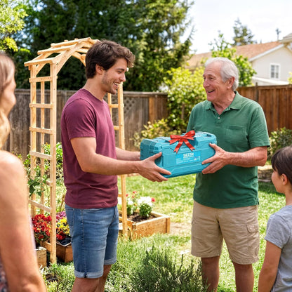 Mini Motosierra Eléctrica Inalámbrica para Jardinería – Sierra de Poda Portátil con Batería Recargable