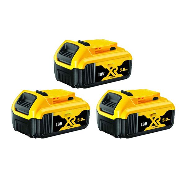 Kit de 6 piezas XR sin escobillas de 18 V - 3 x 5 Ah