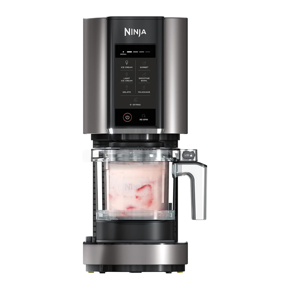 Heladera Multifunción 1,4L – Máquina para Helado, Gelato, Sorbete, Smoothies y Batidos con 7 Programas