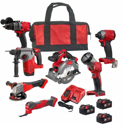 Kit Profesional Inalámbrico M18 FUEL 18V – 7 Herramientas