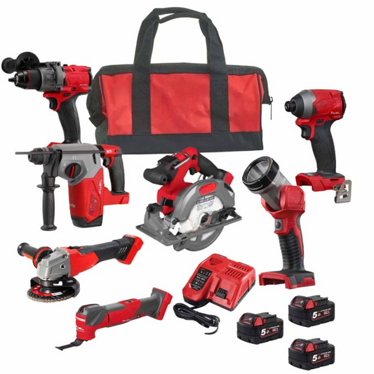 Kit Profesional Inalámbrico M18 FUEL 18V – 7 Herramientas